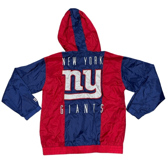Vintage 2000s New York Giants Windbreaker Pullover - Picture 1 of 7